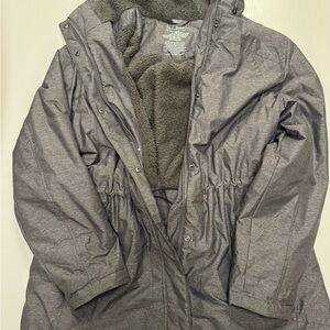 L.L. Bean Gray Puffer Jacket